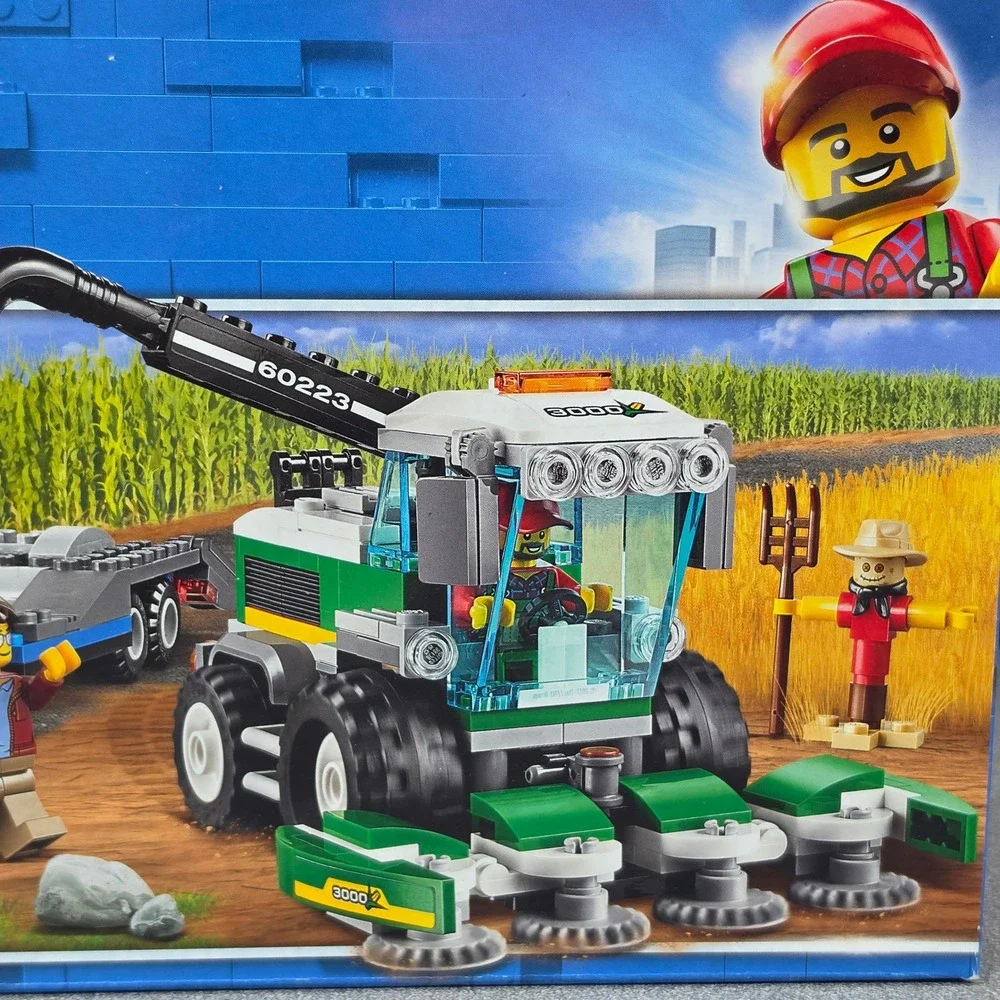 LEGO City Harvester Transport 60223 Kids New Sealed Farm Truck Set